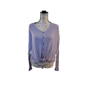 MUDD Knot Front Long Sleeve Thermal